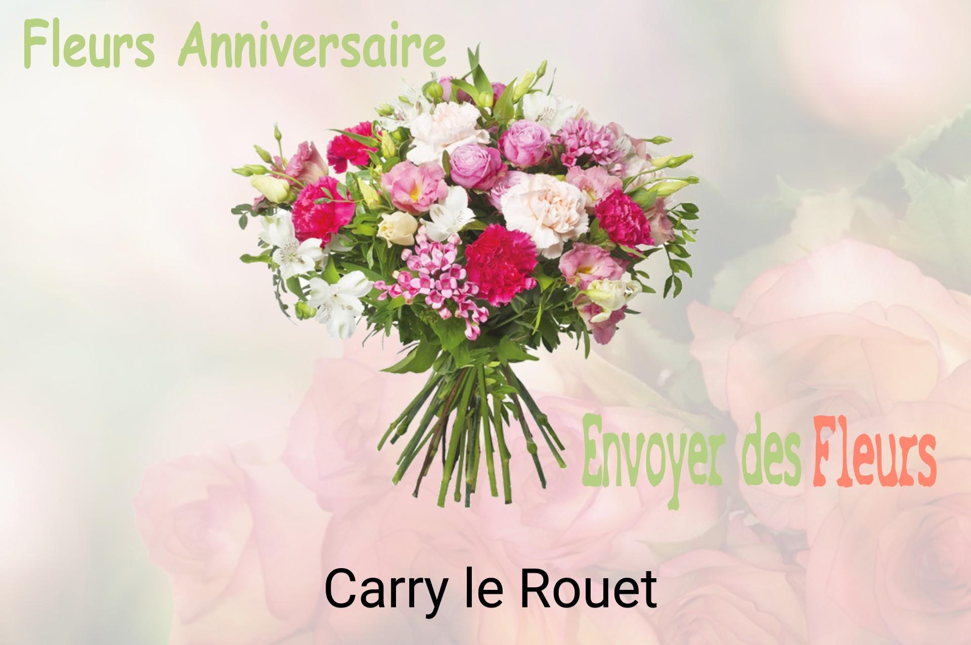 Bouquet de fleurs d’anniversaire livré à Carry-le-Rouet